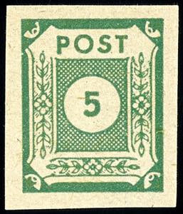 Soviet Sector of Germany 5 Pfg. Numeral ... 