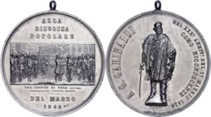 Medallions Foreign before 1900 Italy, silver ... 