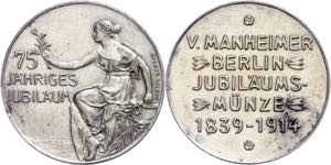 Medallions Germany after 1900 Berlin, silver ... 