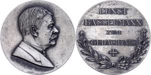 Medallions Germany after 1900 Baden, silver ... 