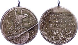 Medallions Germany after 1900 Bremervörde, ... 