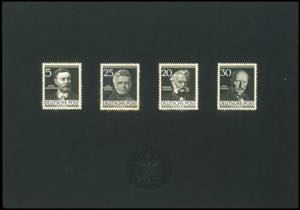 Berlin 1952 / 1953, 5 penny to 30 penny ... 