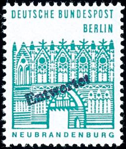 Berlin \Neubrandenburg\, dark blue green ... 
