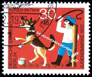 Berlin 30 penny youth stamp \Animal ... 