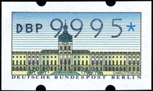Berlin ATM 9995 penny, the key value the ... 