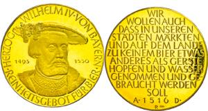 Medallions Germany after 1900 Bavaria, Gold ... 