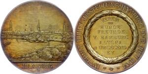 Medallions Foreign after 1900 Hamburg, ... 