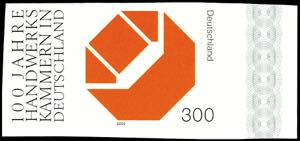 Federation 300 Pfg \a hundred years Chamber ... 