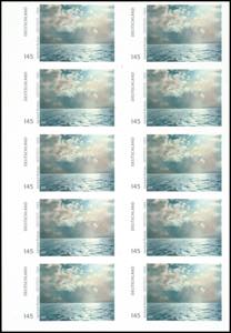 Stamp booklet 145 Ct Gerhard Richter, foil ... 