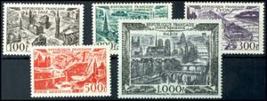 France 100 Fr. To 1000 Fr. \airmail ... 