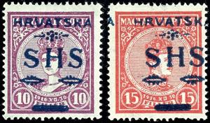 Jugoslavia 1918, 10 Filir and 15 Filir, ... 