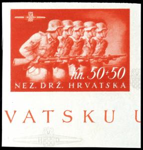 Croatia 1945, 50 K. Storm division, ... 
