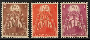 Luxembourg Europe 1957, mint never hinged, ... 