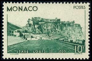 Monaco 1939, 10 Fr. \dedication of the ... 