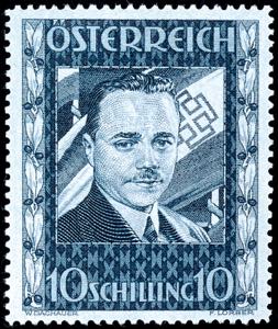 Österreich 1936, 10 S. Dollfuß, tadellos ... 