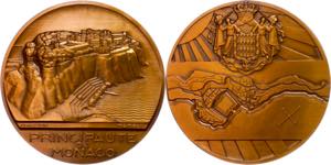Medallions Foreign after 1900 Monaco, bronze ... 