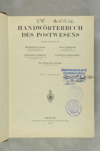 Literature - German Küsgen, W, Gebreth, P., ... 