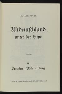 Literature - Altdeutschland ... 
