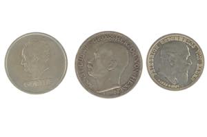 German Coins After 1871 Lot of three coins: ... 