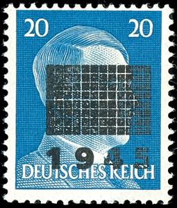 Netzschkau-Reichenbach 1-20 Pfg. In type I, ... 