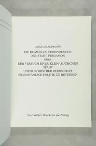 Literatur Münzen Kampmann, U., ... 