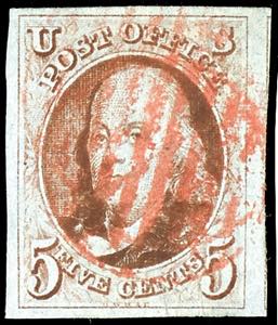 USA General Issues 1847, 5 C. Brown on ... 