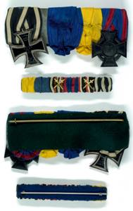 German Service Ribbons up to 1933 ... 