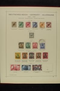 German Colonies/P.Os Neat collection of the ... 