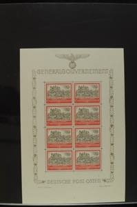 Generalgouvernement 1939 - 1944, mint never ... 