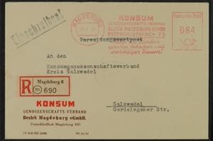 GDR Imprints 1953 - 1956, nine covers, as ... 