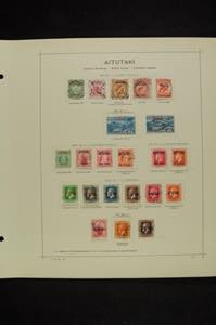 Aitutaki 1903 - 1927, cancelled, in the ... 