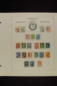 Argentina 1858 - 1941, unused and cancelled ... 