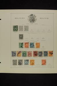 Bolivia 1856 - 1940, unused and cancelled ... 