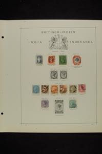 India 1854 - 1911, cancelled collection with ... 