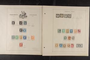 France 1849 - 1930, old Pre-war collection ... 