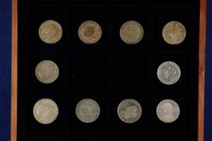 Deutsche Münzen bis 1871 Lot von zehn ... 
