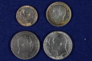 Deutsche Münzen ab 1871 HESSEN, Lot von 2, ... 