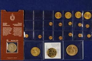 Sammlungen Goldmünzen Sammlung von ... 