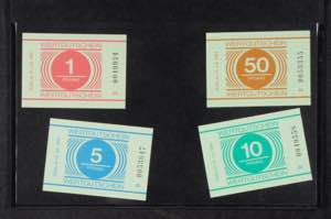 Banknoten DDR Ministerium des Innern: ... 