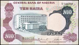 Banknoten Afrika und Naher Osten Nigeria, ... 