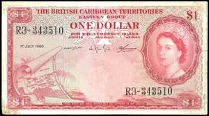 Banknoten Nord- und Südamerika British ... 