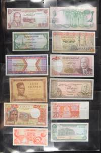 Sammlungen Papiergeld AFRIKA, Lot von 55 ... 