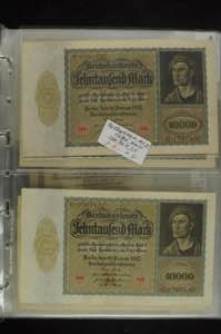 Sammlungen Papiergeld Deutsches ... 