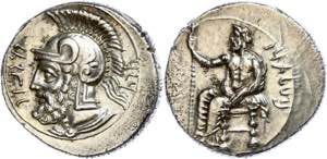 Kilikien Tarsus, Stater (10,57g), 379-374 v. ... 