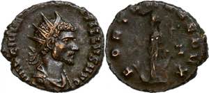 Münzen Römische Kaiserzeit Quintillus, ... 