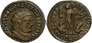 Münzen Römische Kaiserzeit Constantinus ... 