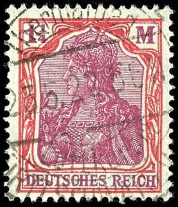 Deutsches Reich 1 1/4 M. Germania ... 
