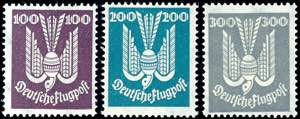 Deutsches Reich 5 Pfg bis 300 Pfg Holztaube, ... 