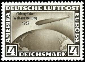 Deutsches Reich 4 Reichsmark Chicagofahrt, ... 