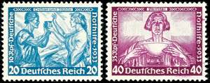 Deutsches Reich 3 Pfg bis 40 Pfg Opern von ... 